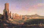 Thomas Cole Aqueduct near Rome (mk13) France oil painting artist